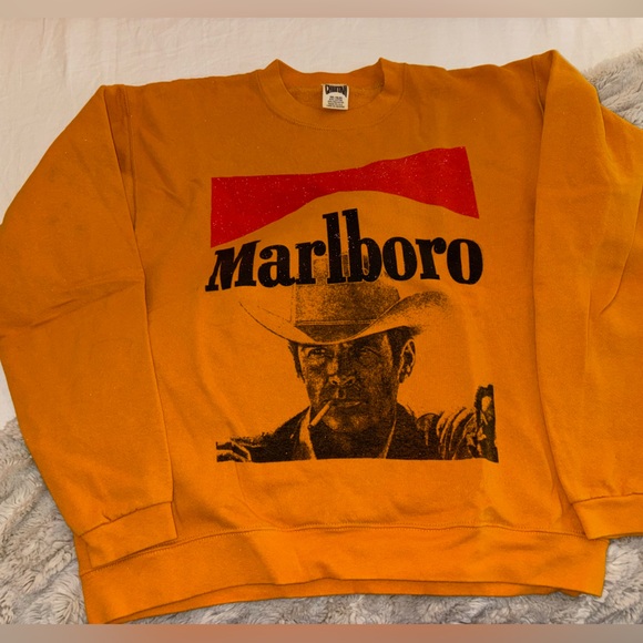***RARE VINTAGE Marlboro Man Hoodie circa 1970s - Picture 1 of 4